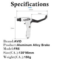 Manillar De Freno De Bicicleta 3 Dedos Aleación De Aluminio Para V-brake Y Frenos De Disco Sram Para Carretera Y Montaña - details 3