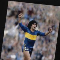 Camiseta De Hombre Boca Juniors Con Diseño De Maradona Camiseta Corta De Algodón Para Verano Estilo Casual Ganador De Eldorado - details 3