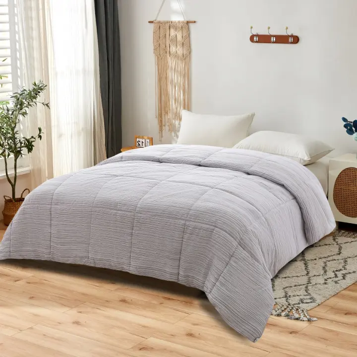 NOVOTEXTIL - Edredón de Invierno Estampado Reversible Camas 90 150 cm Gramaje 250g Cálido Efecto Térmico Tacto Pluma Ideal Climas Fríos Material Suave Ligero Proporciona Confort Calidez Diseño Elegante Moderno Resistente al Desgaste. Colcha Entretiempo - 1