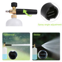 Pistola De Espuma Para Lavado De Coche Con Alta Presión Lanzador De Espuma Con Jabón Para Limpieza Profunda Herramienta De Limpieza De Agua - details 2