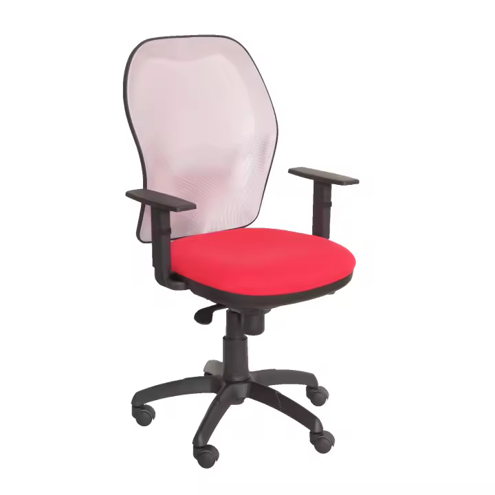 Silla de Oficina Ergonómica Piqueras Y Crespo con Malla Transpirable y Asiento Ajustable en Altura - 1