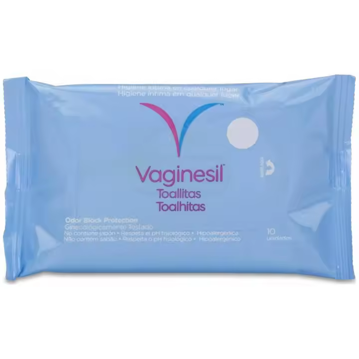 Vagisil Toallitas Íntimas Odor Block 10Uds - 1