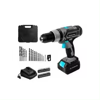 Cecotec CecoRaptor Perfect ImpactDrill 2024 Advance. Taladro Atornillador Perforador y Percutor de Batería de 24V y 2000 mAh Velocidad 15500 rpm Ratio de Impacto 22.500 bpm - 1