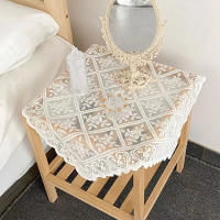 Mantel De Lantejuelas Bordadas Antiguas De Color Sólido Elegante Con Diseño De Flores Rectangular 100% Poliéster Para Uso En Hogar Fiesta Boda Y Banquete - details 8