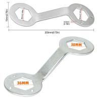 Llave De Desmontaje De Enclavador De Máquina De Lavar Doble Final Y Cuerda Larga Herramienta Manual 36/38mm Para Reparación De Electrodomésticos - details 1