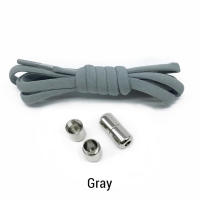 Cordones Elásticos Sin Nudo Para Zapatos De Niños Y Adultos Cordones De Nylon Con Cierre Rápido Y Metal Para Tenis - details 4