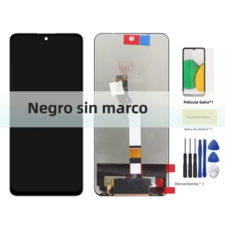 Pantalla LCD de 6,6 "para xiaomi poco M4 Pro con digitalizador pantalla compatible con 5g 21091116AG MZB0BGVIN incluye marco - 1
