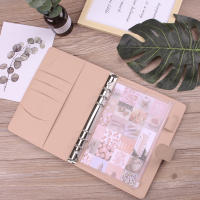 Cuaderno Organizador A6 Con 12 Sobres De Efectivo Y Funda De Cuero PU Colorido Incluida En El Paquete - details 3