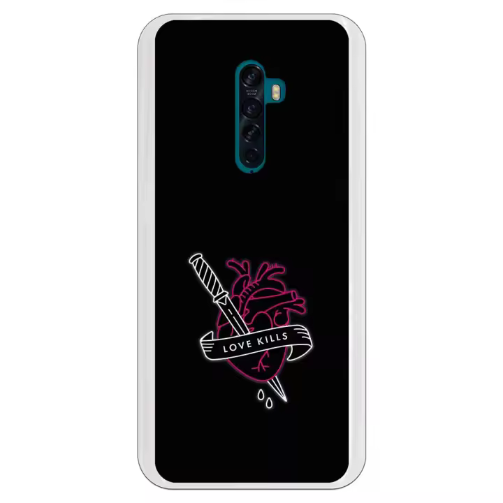 Funda compatible con Oppo Reno 2 - Love Kills - 1