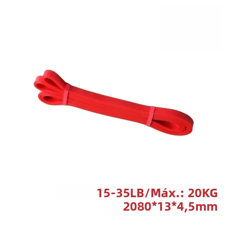 Banda Elástica De Entrenamiento De Fuerza TPE Resistencia Deportiva Fitness Latex Para Ejercicios De Hombros Piernas Cintura Y Glúteos Multiusos En Yoga - 1