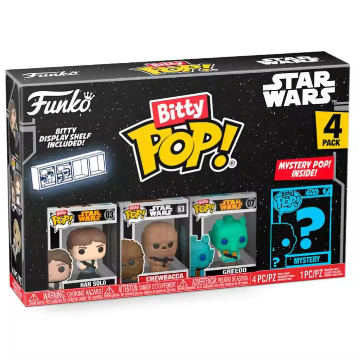 Funko Figura Bitty Pop De Han Solo Star Wars - 1
