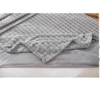 Manta Sherpa Terciopelo Edredón sherpa para cama,Sofa. manta multiusos 130x160, 160x220, 220x240, - details 0