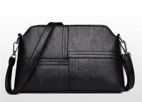 Bolso De Hombro Para Mujer De Cuero PU Vintage Diseño De Lujo Pequeño Bolsa De Mano Splicing Bolso De Viaje Tote De Compras - details 15