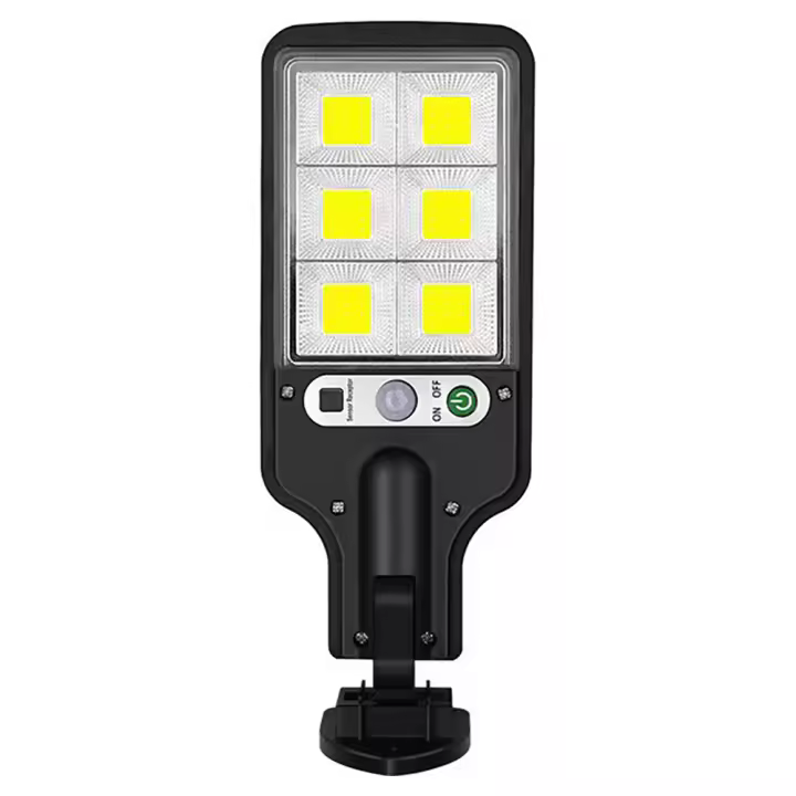 Luz De Pared LED Solar Exterior Impermeable Con Inducción Por Movimiento Para Jardín Terraza Garage Courtyard Iluminación De Calle 3 Modos - 1