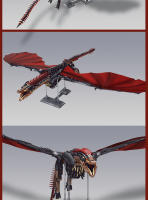 Bloques De Construcción De Dragones Drogon Y Viserion Serie De Películas Juego De Figuras De Acción Para Niños Regalos De Juguetes De Artesanía De Bloques De Assembly - details 4
