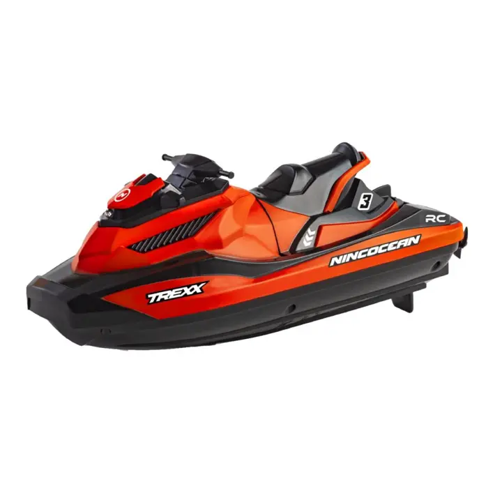 Moto de agua radio control TREXX con 2 motores, emisora 2,4Ghz y batería de 3,7V 24,5x22x9 cm (Ninco NH99038) - 1