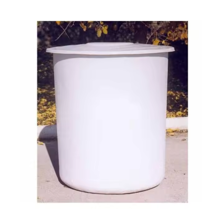 Suinga Depósito circular en fibra de poliéster 500 L + Tapa, 90x95 cm. Para agua potable y productos alimenticios - 1