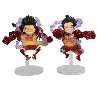Figura De Acción Anime One Piece Gear 4 Luffy Q Version 5pcs/set PVC Estatua Elástica Juguetes De Colección Para Niños - details 3