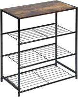 Organizador De Zapatos De 4 Niveles, Estantes Estrechos Y Delgados para Zapatos De Metal, Almacenamiento De Zapatos con Estante De Malla para Entrada, Sala De Estar, Dormitorio - details 6