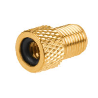Adaptador De Válvula De Bicicleta 50-5PCS F/V a A/V Convertidor De Válvula De Cobre Presta a Schrader Accesorios De Neumáticos Para Bicicletas - details 6