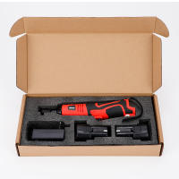 Llave De Impacto Eléctrica Sin Cable 18V Recargable Con Destornillador 3/8 Pulgada Llaves De Ángulo Derecho Herramienta Eléctrica Con Batería Para DIY En El Hogar - details 2