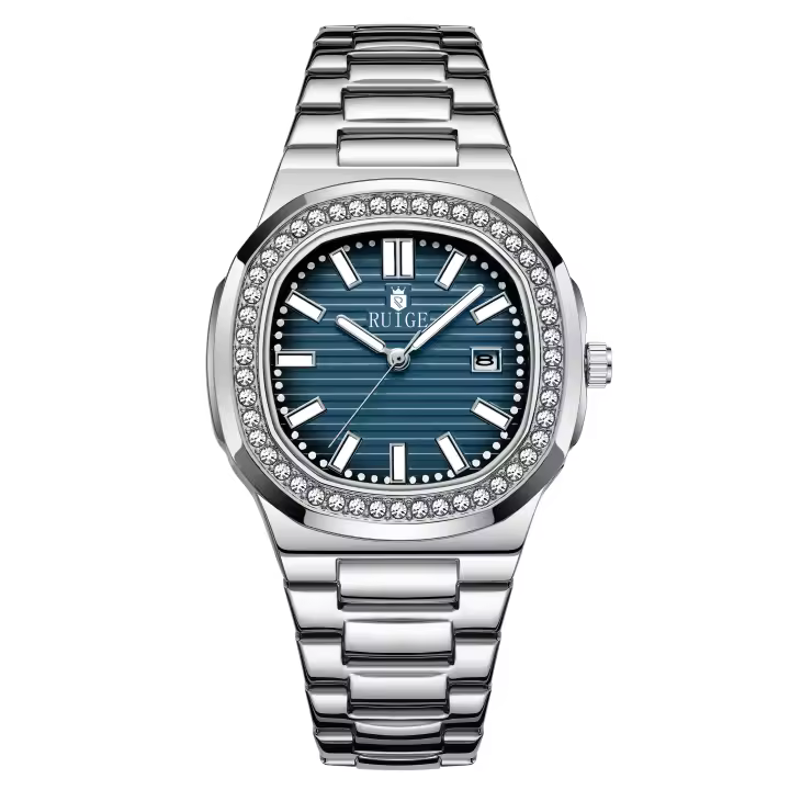 Reloj De Cuarzo Para Hombre Moda Negocios Casual Resistente Al Agua Con Calendario Completo Regalo Elegante De Cumpleaños Decoración Diaria Para Ropa - 1