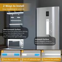 Luz De Armario LED Con Sensor De Movimiento Recargable Por USB Ajustable En Color Tamaño Diferente Disponible Luz De Noche Para Encimera Y Armario - details 4