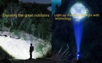 Linterna Táctica Recargable LED Super Brillante Portátil Con Alta Potencia Y Rango Largo Para Camping Y Emergencias Exterior - details 14