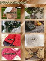 Hilo De Crocheteado De Seda De Hielo Polipropileno Multicolor Para Tejer Gorros Y Bolsos 1.5mm 200m DIY Artesanía - details 6
