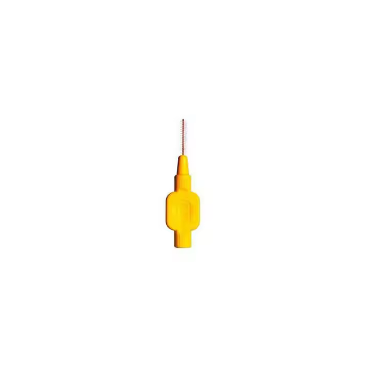 TEPE CEPILLO INTERDENTAL 0.7 MM AMARILLO 6 UNIDADES - 1