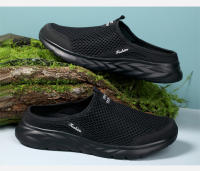 Zapatillas Hombre Verano Transpirables Loafer Casual Talla Grande 39-46 Zapatos De Caminar Moda Mesh Suela EVA Sin Talla Extra Grande - details 23
