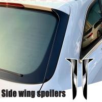 Ala Lateral Negra Brillante Para Audi A4 B8 Allroad Avant 2009-2016 Spoiler Trasero Del Coche Accesorio De Automóvil - details 0