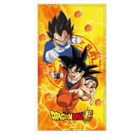 set gorra ninos + toalla microfibra 70*140cm dragon ball - details 2