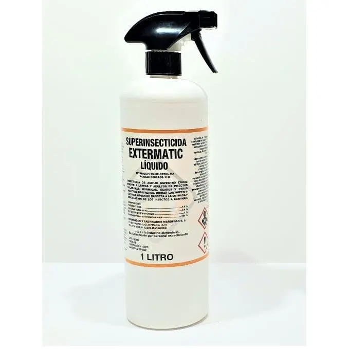 🦟🪰SUPERINSECTICIDA EXTREMATIC 1L potente eliminador de moscas, mosquitos, ormigas y plagas 🦟🪰🐜🦗🪲🪳🐛 - 1