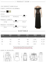 Vestido Maxi Sin Espalda Kliou Para Mujer Elegante Y Silky Simple De Hombros Descubiertos Sin Mangas Alineado Hasta La Rodilla Vestido De Fiesta De Calle Alta - details 0