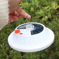 Linterna Portátil LED De 1200LM Más Potente Para Camping Recargable Solar Con Gancho Impermeable Lámpara De Emergencia Ahorradora De Energía Con Luz LED Fuente De Alimentación De Batería Recargable Material ABS - details 16