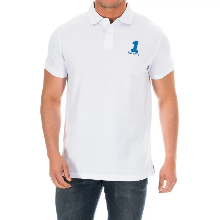 Hackett London-Polo Manga Corta con cuello de solapa HM561791 para Hombre - 1