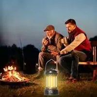Luz de camping, Luz de camping LED vintage, Luz de camping recargable impermeable de emergencia COB - details 5