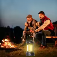 Luz de camping, Luz de camping LED vintage, Luz de camping recargable impermeable de emergencia COB - details 5