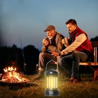 Luz de camping, Luz de camping LED vintage, Luz de camping recargable impermeable de emergencia COB - details 5