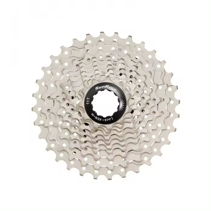 Cassette Sunrace 10V 11-32 Metal Negro - Compatible Shimano y Sram - 1
