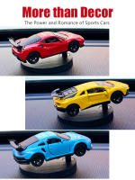 Coche De Carreras Deportivas Y Cool Para Decoración De Escritorio Y Estantes Accesorios Para El Hogar Y Hombres Modelo De Decoración Divertido Material De Aleación - details 3