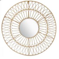 Espejo de Pared Redondod MIRAMAX - Decorativos Modernos para Colgar en la Pared - Decoración de Interiores - Espejo de Pared para Hogar, Cocina, Dormitorio, Sala de Estar - 50cm, 70cm - details 0