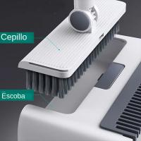 Juego De Escoba Y Escobilla 3 En 1 Con Pala De Polvo Herramientas De Limpieza Para El Hogar Y Cocina Escoba De Larga Mano - details 7