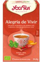 Té Alegría de Vivir | Packs 2 |  Yoga fácil para renovarse | 17 bolsitas de infusión | YogiTea - details 1