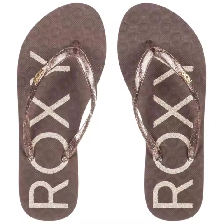 Sandalias Roxy modelo Viva Sparkle (Tau) en color Marrón - 1