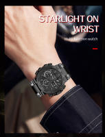 Reloj Digital Deportivo WECOOL W-822 Para Hombre Con Pantalla Dual Impermeable 50M Luminoso Y Alarme Bandeja PU Resistente Al Choque - details 4
