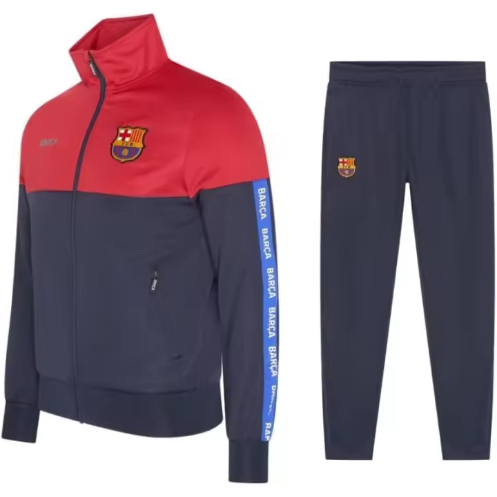 Chándal Fútbol Club Barcelona dos piezas chaqueta y pantalón adulto producto oficial poliester 5002CHBRA - 1