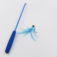 Juguete Para Gatos Telescopio De Tres Secciones Muy Largo Palillo Telescopio Para Gatos Cabeza De Pluma Reemplazable Suministros Para Juguete De Gatos - details 4