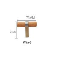 Manijas De Madera Sólida Para Armarios Y Gabinetes Perillas De Cocina Modernas Y Elegantes Pulls De Cajones Herramientas De Alta Calidad - details 3
